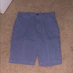 Men’s blue cargo shorts